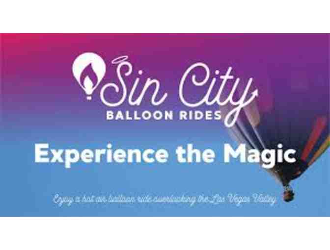 Fabulous Sunrise Flight for (2) from Vegas Hot Air Sin City Balloon Rides!