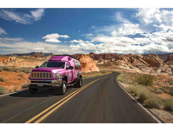 Pink Jeep's Valley of Fire State Park Tour for Four Passengers!