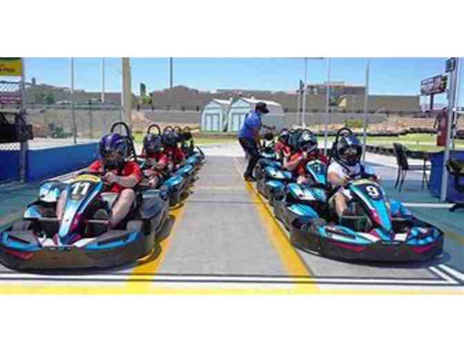 Family 4-Pack of 1 Hour Unlimited Mini Grand Prix Racing in Las Vegas!