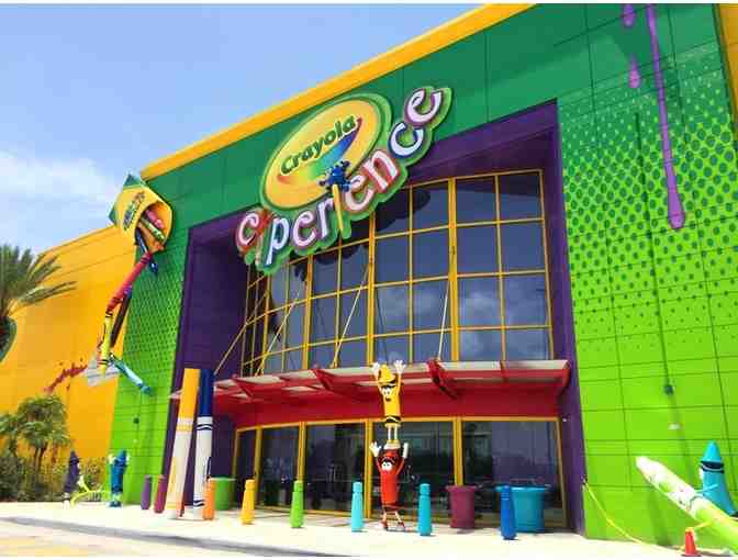 Two admission tickets to the Crayola Experience at The Florida Mall
