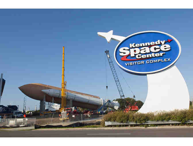 Four admission tickets to the Kennedy Space Center