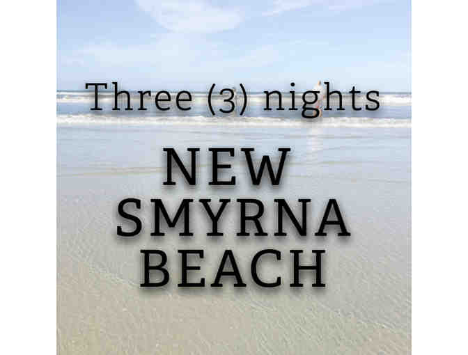 3 NIGHT stay in New Smyrna Beach