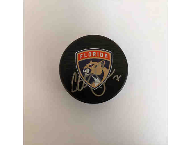 Colton Sceviour Autographed NHL Hockey Puck