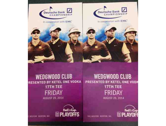 Deutsche Bank Championship Premium Experience - 2 Tickets to Wedgwood Club,  VIP Parking