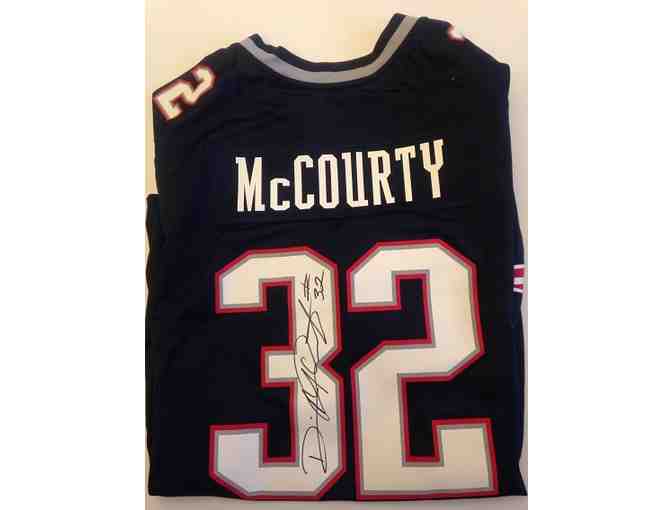 Devin McCourty Autographed Jersey