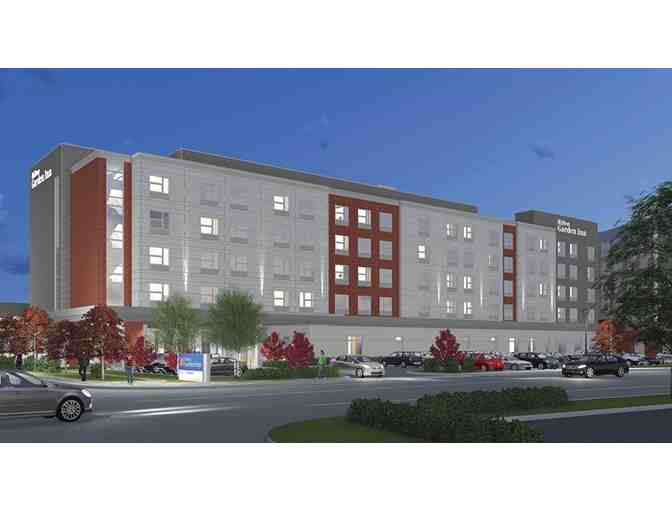 An overnight stay at the Hilton Garden Inn-Patriot Place and $50 to CBS Scene