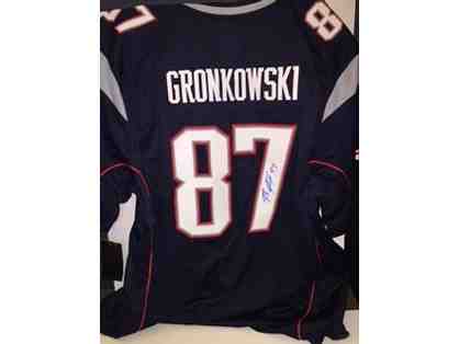 Rob Gronkowski Autographed Jersey