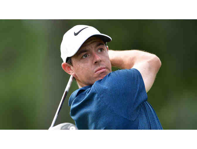 Rory McIlroy Autographed Pin Flag