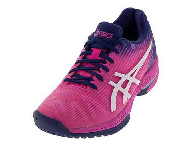 ASICS SOLUTION SPEED FF WOMEN'S PINK GLO/WHITE TENNIS SHOES - SIZE 9