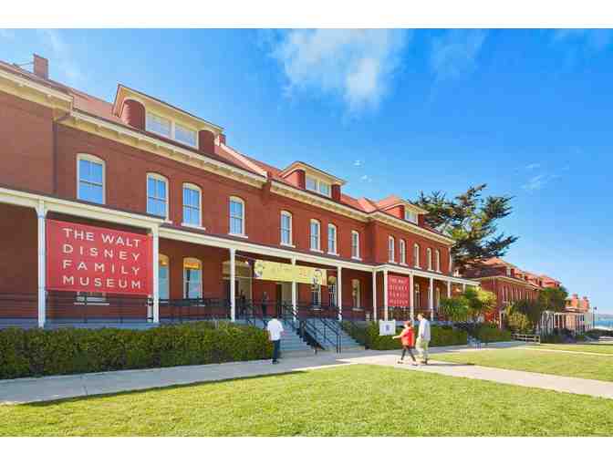THE WALT DISNEY FAMILY MUSEUM - FOUR (4) GENERAL ADMISSION TICKETS