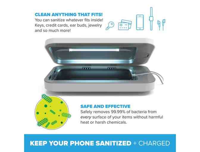 PHONE SOAP 3 - UV SMARTPHONE SANITIZER &amp; UNIVERSAL CHARGER - Photo 3