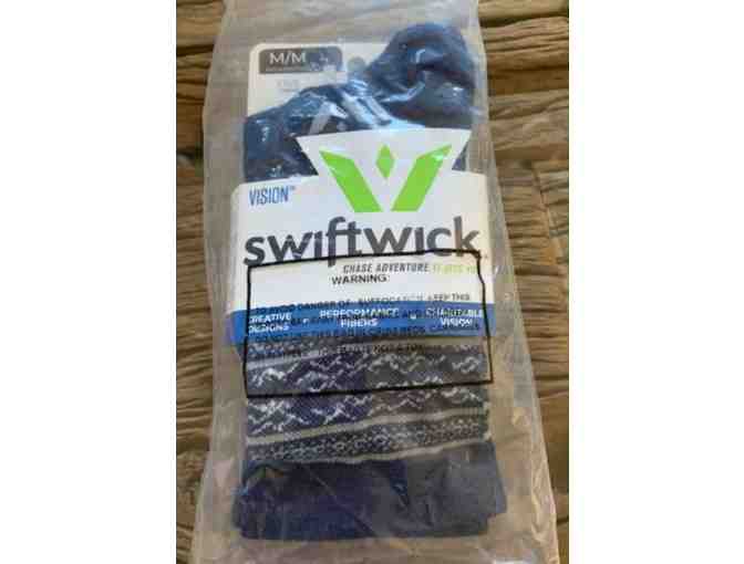SWIFTWICK VISION FIVE RUNNING &amp; CYCLING CREW SOCKS SIZE M; UNISEX - Photo 1