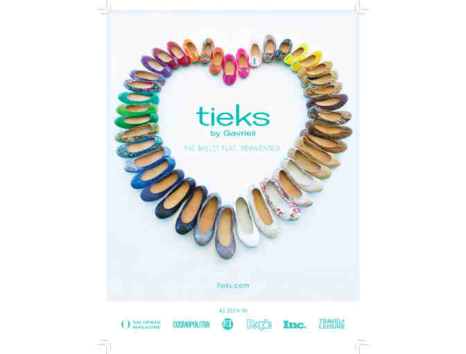 TIEKS BY GAVRIELI, THE BALLET FLAT, REINVENTED - $100 E-GIFT CARD