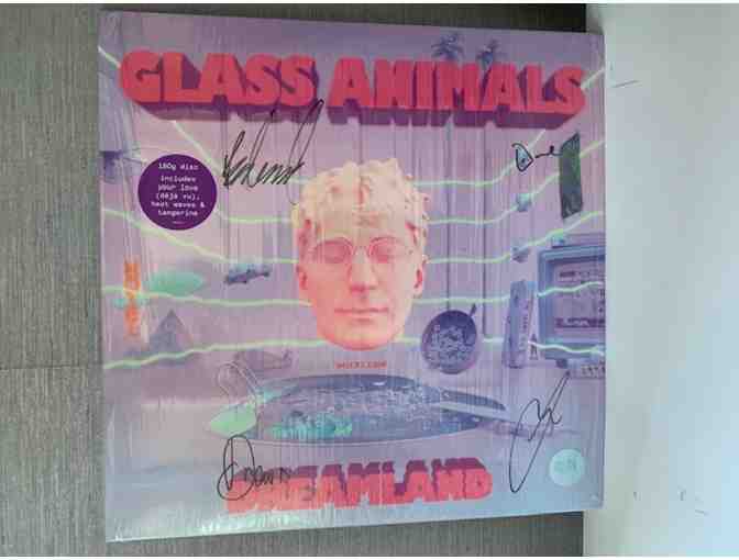 GLASS ANIMALS AUTOGRAPHED VINYL RECORD