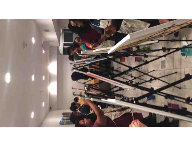 Private Paint and Sip Event for 20 people at Life Asset Office