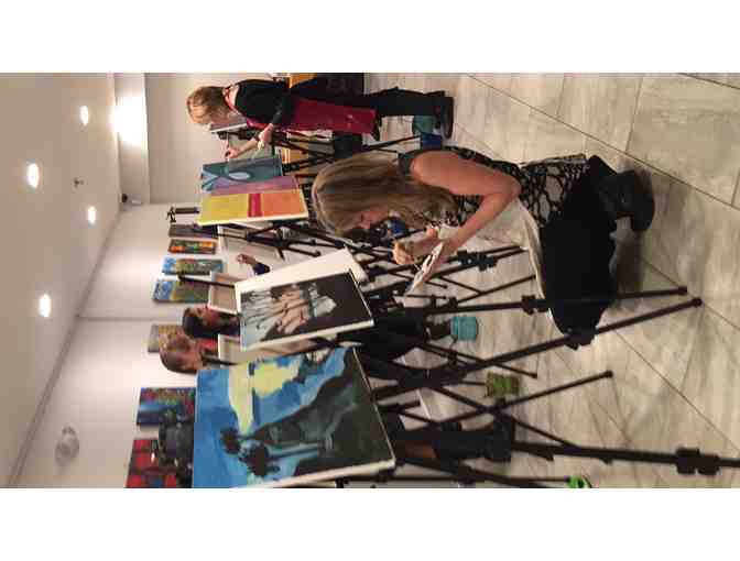 Private Paint and Sip Event for 20 people at Life Asset Office