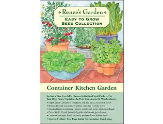 Garden Gift Basket Seed Collections and Cookbooks from Renee's Garden