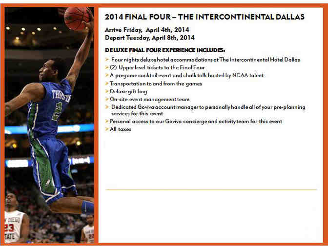 2014 Final Four Package for Two People