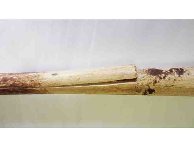 Broken Bat, signed by 3rd Baseman Kaleb Cowart