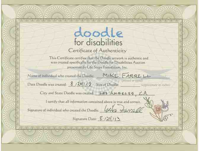 Doodle by Mike Farrell