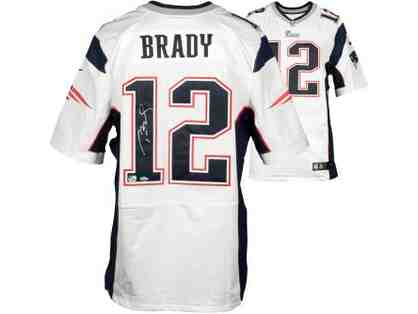 Authentic #12 Patriots Jersey Signed by Tom Brady