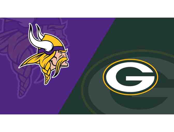 Vikings vs. Packers at U.S. Bank Stadium - LIVE AUCTION