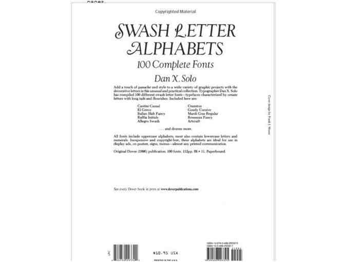 SWASH LETTER ALPHABETS