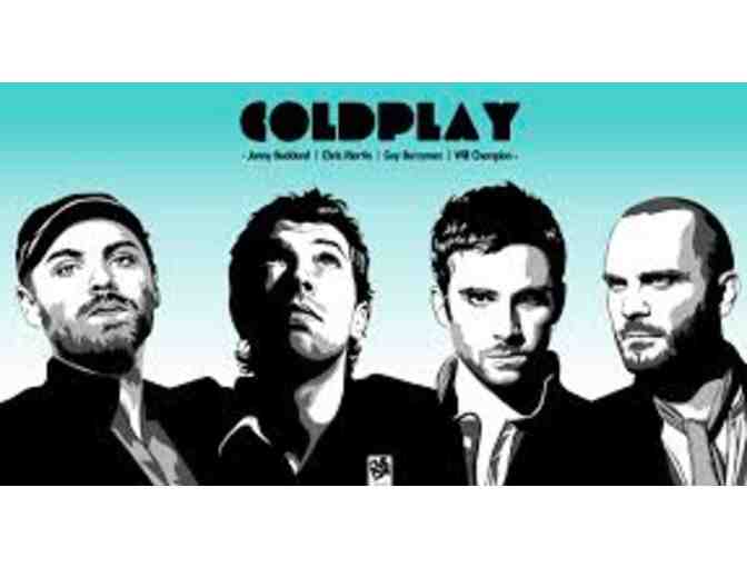 Cold Play - Soldier Field - July 24th - 2 AMAZING Seats!!   **A2, 5th Row from the stage**