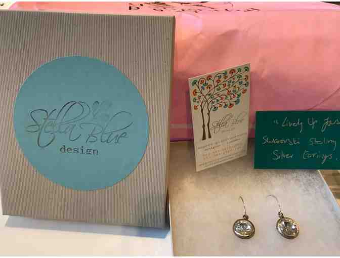 Stella Blue Design - Swarovski Sterling Silver earrings