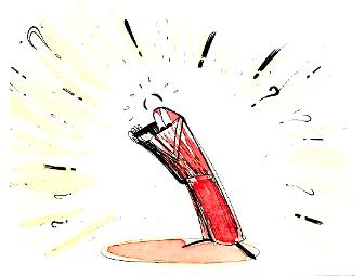 Andre Slob: Set of Five Original Drawings