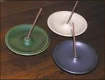 Scented Mountain: Agarwood Incense Sticks & Burner Set