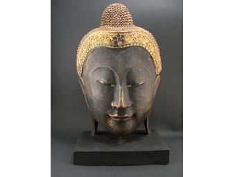 My Heavenly Buddha: Carved Buddha Head statue