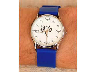 Blue Cliff Monastery: 'It's Now' with blue jelly strap