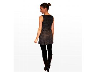 Laura Chenoweth: Gray Black Print Jumper (Medium)