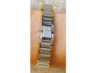 Blue Cliff Monastery's Thich Nhat Hanh-inspired 'It's Now' Gold and Silver Womens Watch
