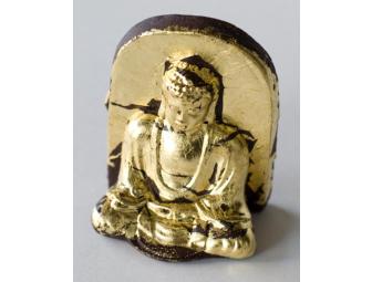 Alma Handmade Chocolates: Deluxe Assortment with Gilded Dark Chocolate Buddhas