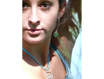 Shanti Boutique: Enlightenment Lotus Necklace in Sterling Silver