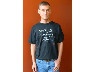 Thich Nhat Hanh and Blue Cliff Monastery's 'Peace is every step' T-shirt