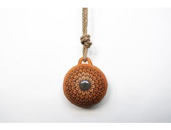 Michele Quan: Handcrafted 'Large Flower' Jingle Bell