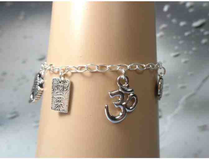 Rowan Olivia Jewelry: Eastern Philosophy Charm Bracelet