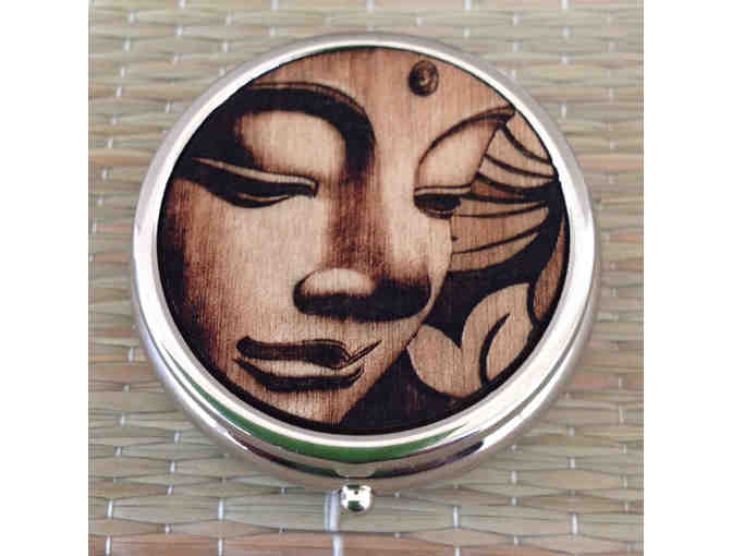 WooduLike: 'Buddha' Wood Pill Box