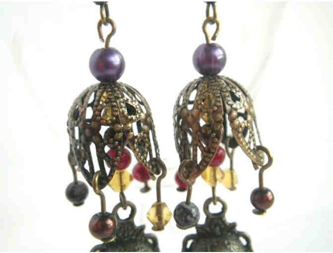 Bohemia1973: Vintage-Style 'Buddha Bells' Earrings