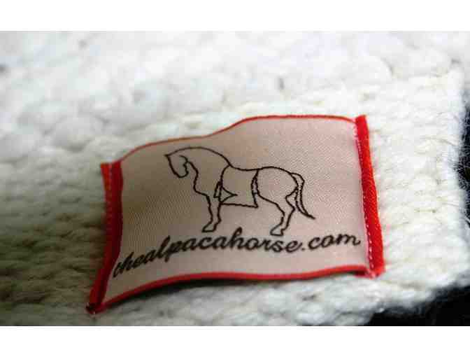 The Alpaca Horse: Meditation Rug and Horse Saddle Blanket