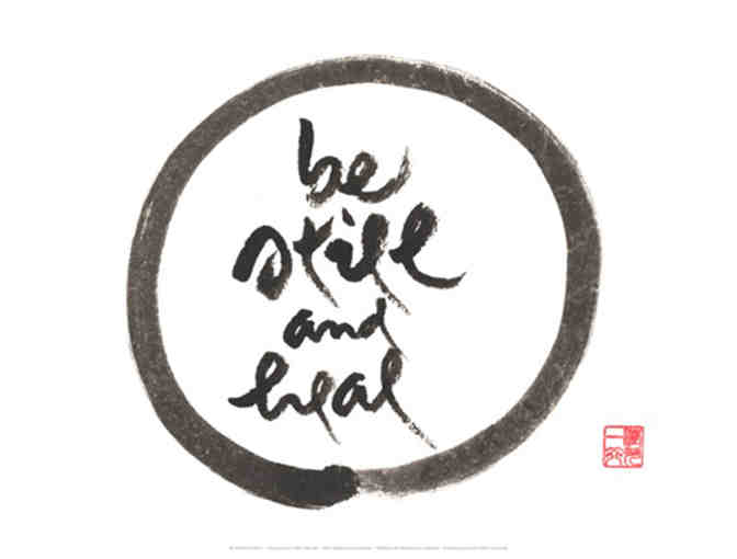 Thich Nhat Hanh: 'Be still and heal' Print
