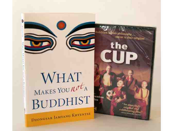 Dzongsar Khyentse Rinpoche: 'The Cup' & 'What Makes You Not a Buddhist' Book & DVD Set