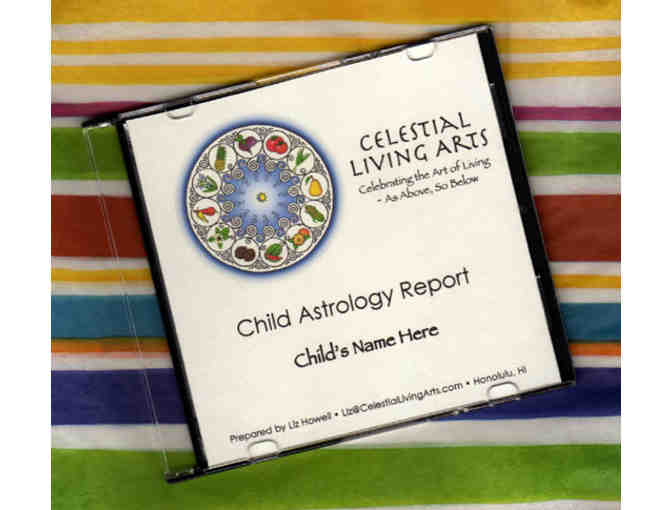Celestial Living Arts: 'Child Astrology' Report and Consultation