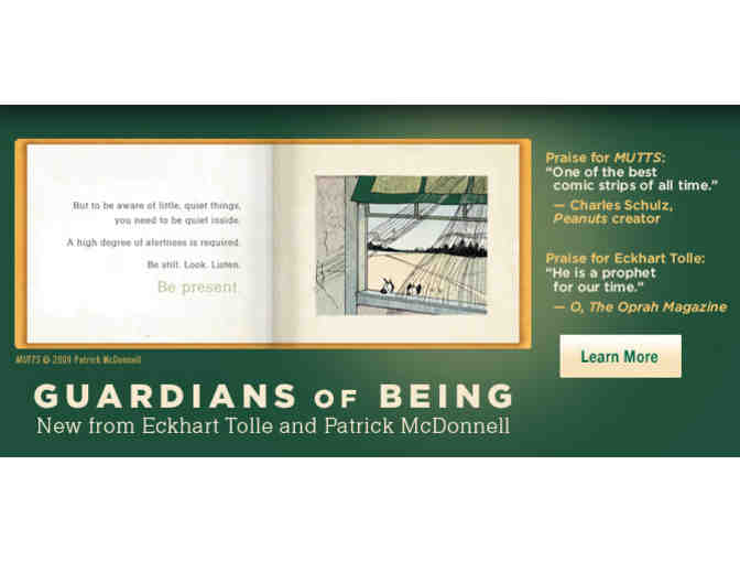 Eckhart Tolle & Patrick McDonnell: Signed 'Guardians of Being'