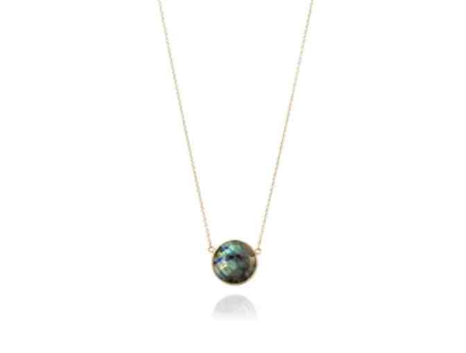Per Lo Jewelry: Bidder's Choice of Full Moon Necklace with Choice of Gemstone