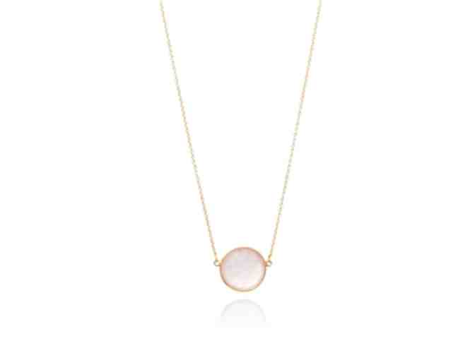 Per Lo Jewelry: Bidder's Choice of Full Moon Necklace with Choice of Gemstone