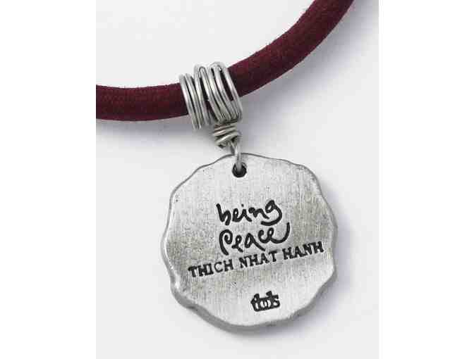 Thich Nhat Hanh: 'Breathe' Bracelet from The Barber's Daughters